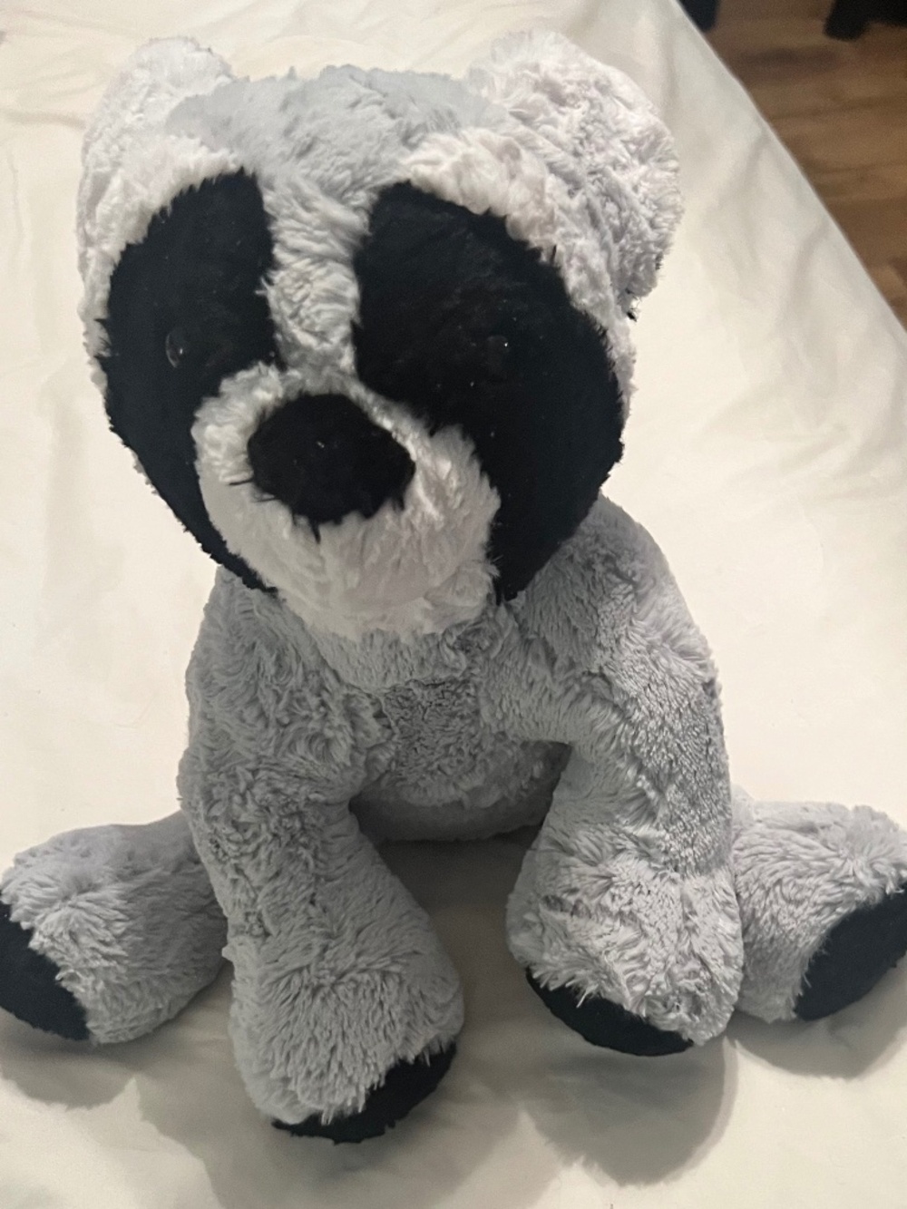 EUC Minky Raccoon Stuffed Animal